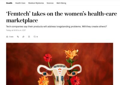 Women’s health and commercial health technologies – ESDIT researcher Naomi Jacobs in the Washington Post